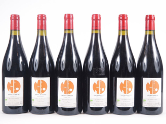 Vente aux enchères 6 BOUTEILLES VIN DE FRANCE "LES VAILLANTS" MATTHIEU DUMARCHER - 2020