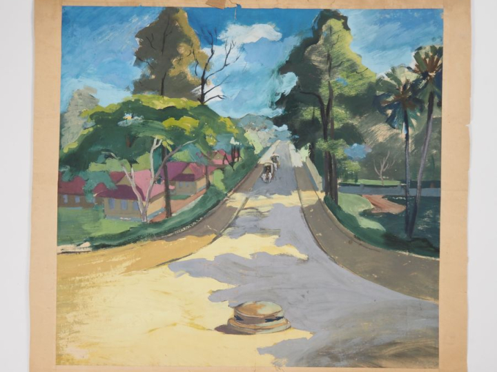 Louis Robert BATE (1898-1948, grand prix de l'Indochine en 1938). "Pay