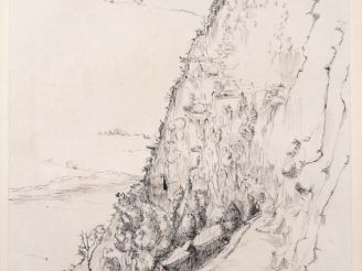 Vente aux enchères Louis Robert BATE (1898-1948, grand prix de l'Indochine en 1938). "Pag