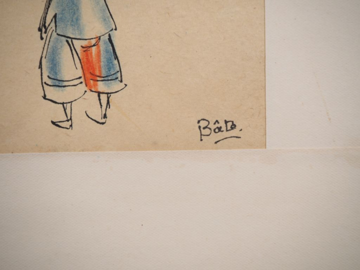 Louis Robert BATE (1898-1948, grand prix de l'Indochine en 1938). "Etu