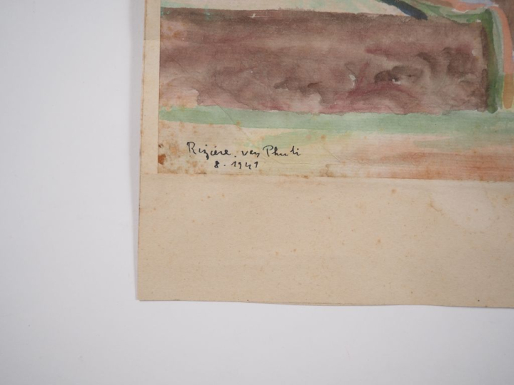 Louis Robert BATE (1898-1948, grand prix de l'Indochine en 1938). "Riz