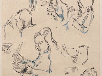 Vente aux enchères Louis Robert BATE (1898-1948, grand prix de l'Indochine en 1938). "Les