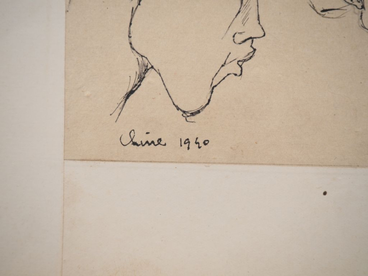 Louis Robert BATE (1898-1948, grand prix de l'Indochine en 1938). "Etu