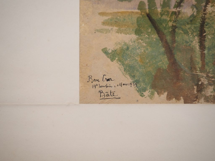 Louis Robert BATE (1898-1948, grand prix de l'Indochine en 1938). "Riz