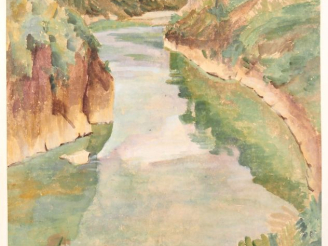 Vente aux enchères Louis Robert BATE (1898-1948, grand prix de l'Indochine en 1938). "Pay
