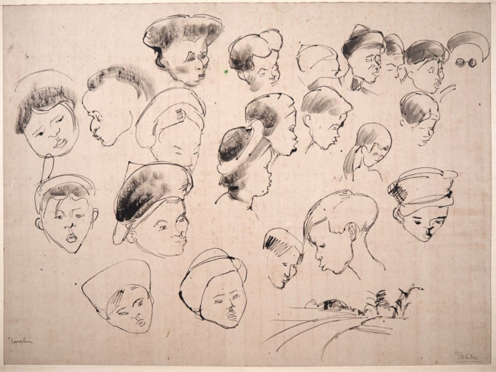 Louis Robert BATE (1898-1948, grand prix de l'Indochine en 1938). "Etu