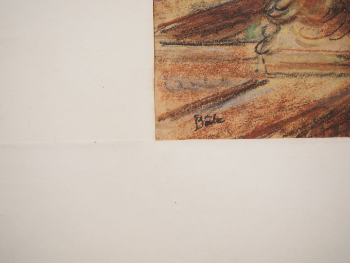 Louis Robert BATE (1898-1948, grand prix de l'Indochine en 1938). "Vue