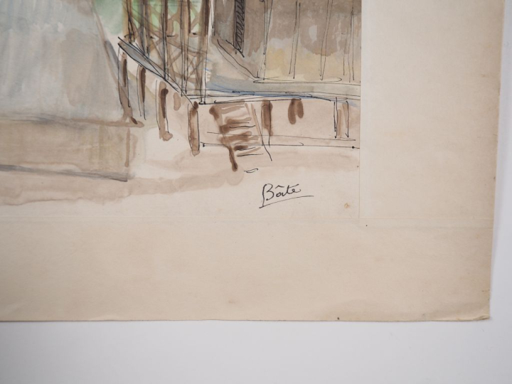 Louis Robert BATE (1898-1948, grand prix de l'Indochine en 1938). "Vil