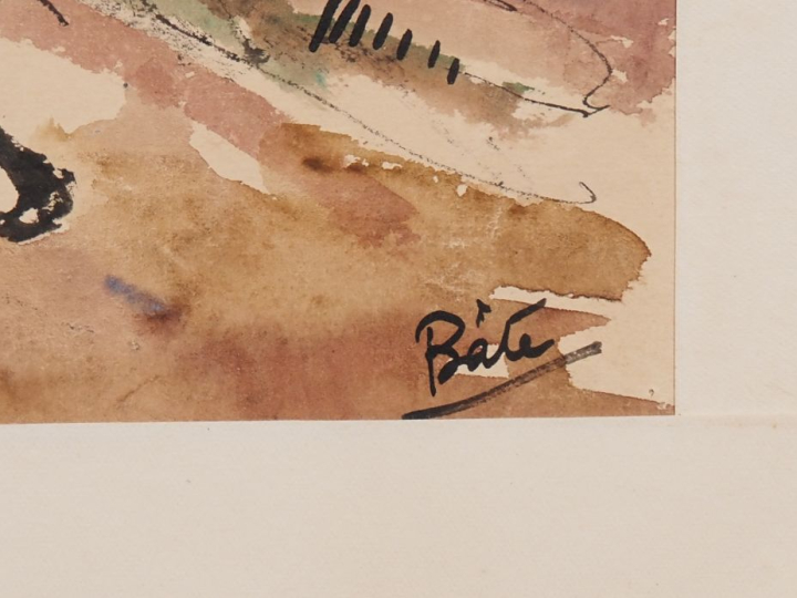 Louis Robert BATE (1898-1948, grand prix de l'Indochine en 1938). "Arb