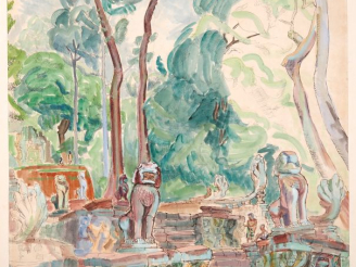 Vente aux enchères Louis Robert BATE (1898-1948, grand prix de l'Indochine en 1938). "Ter