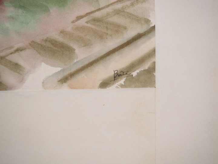 Louis Robert BATE (1898-1948, grand prix de l'Indochine en 1938). "Pro