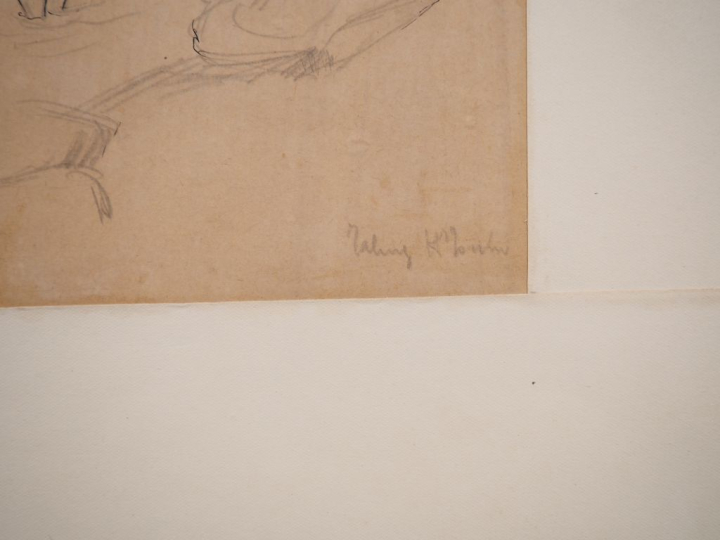 Louis Robert BATE (1898-1948, grand prix de l'Indochine en 1938). "Cul