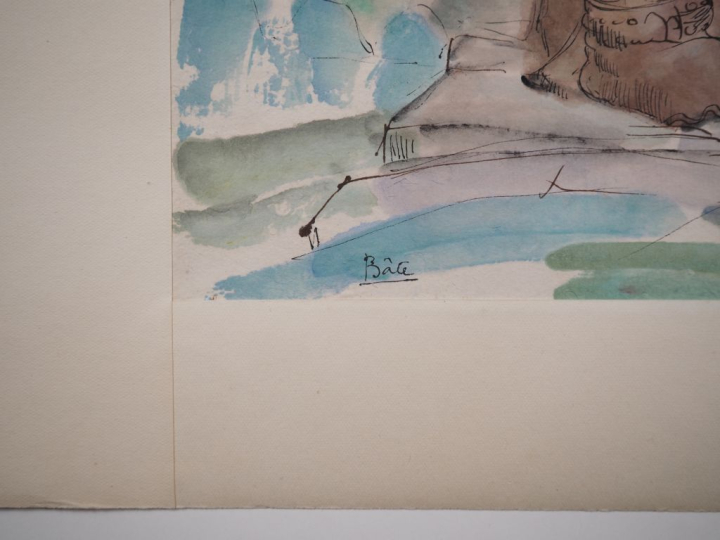 Louis Robert BATE (1898-1948, grand prix de l'Indochine en 1938). "Vue