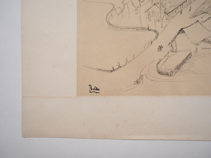 Louis Robert BATE (1898-1948, grand prix de l'Indochine en 1938). "Riz