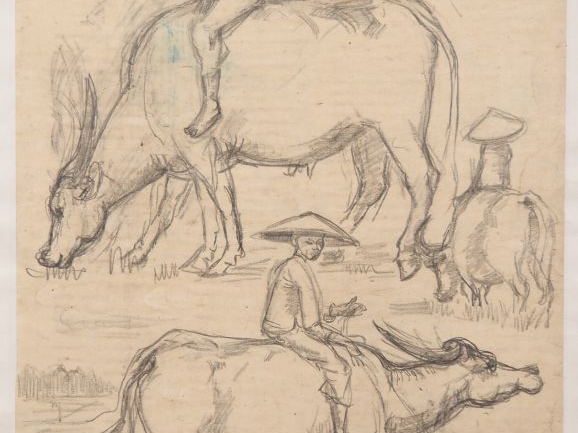 Louis Robert BATE (1898-1948, grand prix de l'Indochine en 1938). "Hau