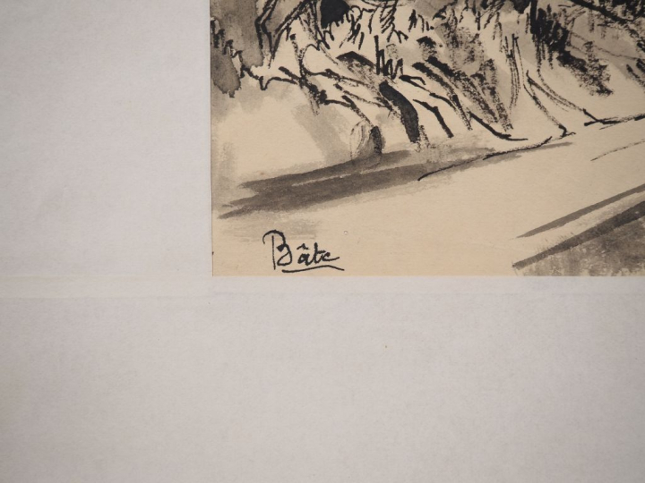 Louis Robert BATE (1898-1948, grand prix de l'Indochine en 1938). "Pay