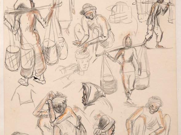 Louis Robert BATE (1898-1948, grand prix de l'Indochine en 1938). "Réc