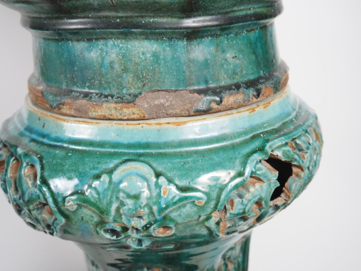 Chine du Sud, Vietnam, fin XIXe début XXe siècle,  Deux sellettes en c