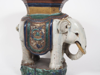 Vente aux enchères Chine du Sud, Vietnam fin XIXe siècle, début XXe siècle, Sellette en f