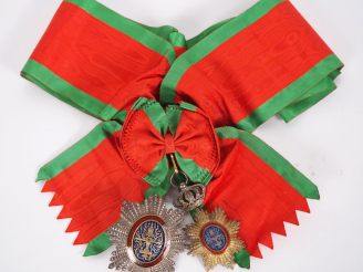 Vente aux enchères Cambodge, ordre royal du Cambodge (fondé en 1864 et ordre colonial fra