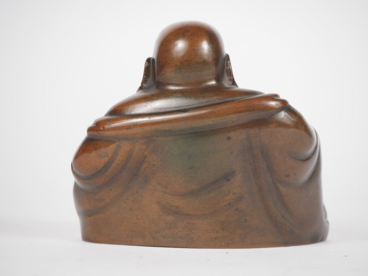 Chine, XXe siècle,  Statuette en bronze, représentant le bouddha mille