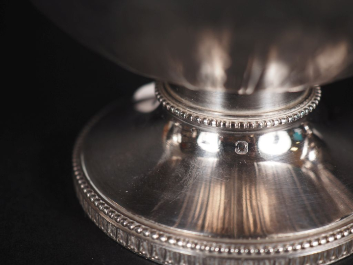 Service à café et à thé de style Empire en argent, poinçon Minerve, su
