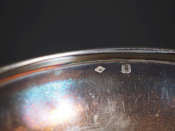 Taste vin en argent, poinçon Minerve Poids : 78 g   