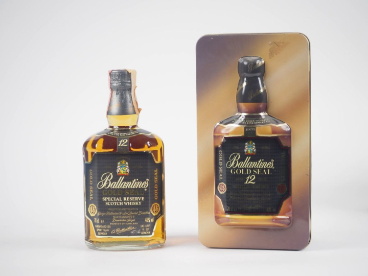 BALLANTINE'S 'GOLD SEAL' 12 YEARS 70 cl - 40 % - COFFRET 