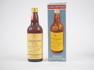 Vente aux enchères CHURTONS V.O.B.G 75 cl - 43 % - COFFRET 