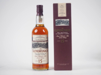 Vente aux enchères GLENDRONACH (THE) 15 YEARS 70 cl - 40 % - COFFRET 