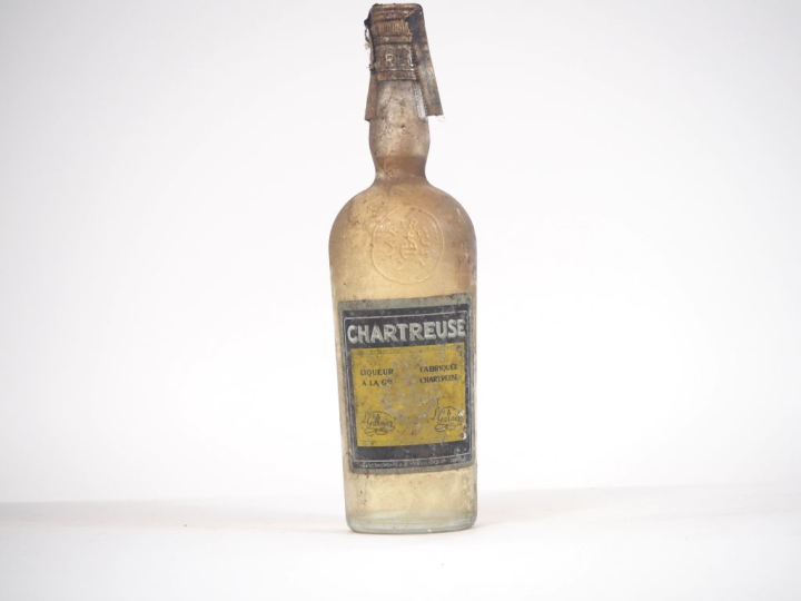 1 BOUTEILLE CHARTREUSE JAUNE TARRAGONE "LA FABIOLA" PÉRIODE 1966-1973 