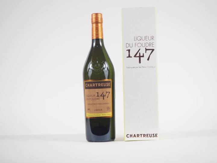1 BOUTEILLE CHARTREUSE "LIQUEUR DU FOUDRE 147" - 2019 - COFFRET 