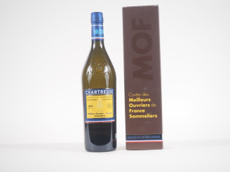 Vente aux enchères 1 BOUTEILLE CHARTREUSE "CUVÉE DES MEILLEURS OUVRIERS DE FRANCE" - 2020
