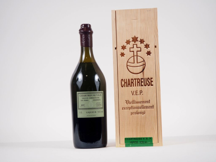 1 BOUTEILLE (1 L) CHARTREUSE VERTE VEP - 2023 - N°08848