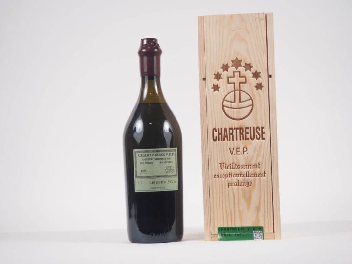 1 BOUTEILLE (1L) CHARTREUSE VERTE VEP - 2024 - N°21245