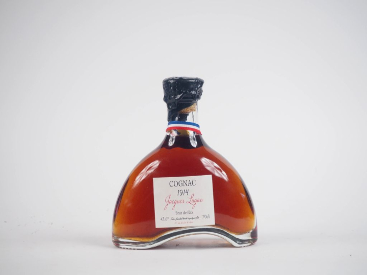 1 BOUTEILLE COGNAC JACQUES LAGAN '50 ANS D'AGE' 70 cl - 43.6 % - 1914 
