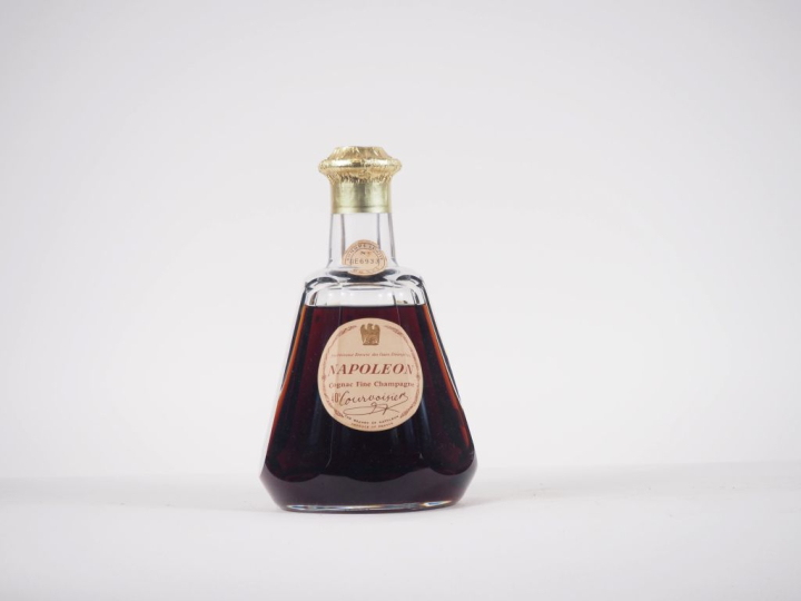 1 BOUTEILLE COGNAC FINE CHAMPAGNE NAPOLÉON COURVOISIER - FLACON BACCAR