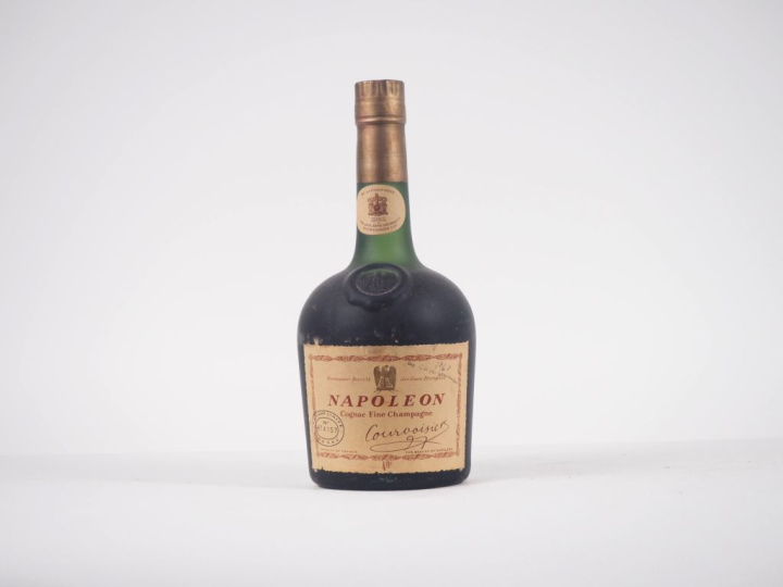 1 BOUTEILLE COGNAC NAPOLÉON FINE CHAMPAGNE COURVOISIER/MENTION MANUSCR