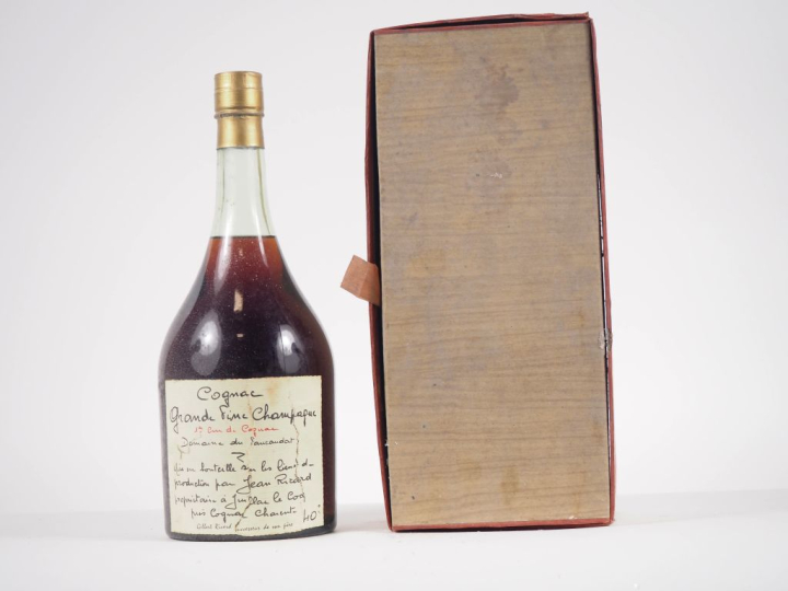 1 BOUTEILLE COGNAC GRANDE FINE CHAMPAGNE 1er CRU DU COGNAC DOMAINE DU 