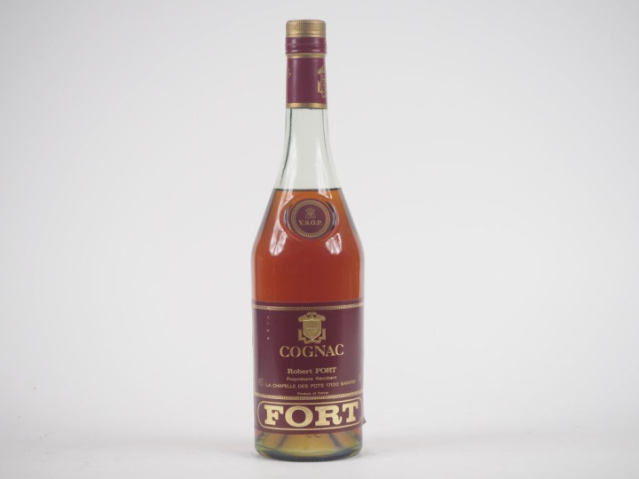 1 BOUTEILLE COGNAC V.S.O.P FORT 70 cl