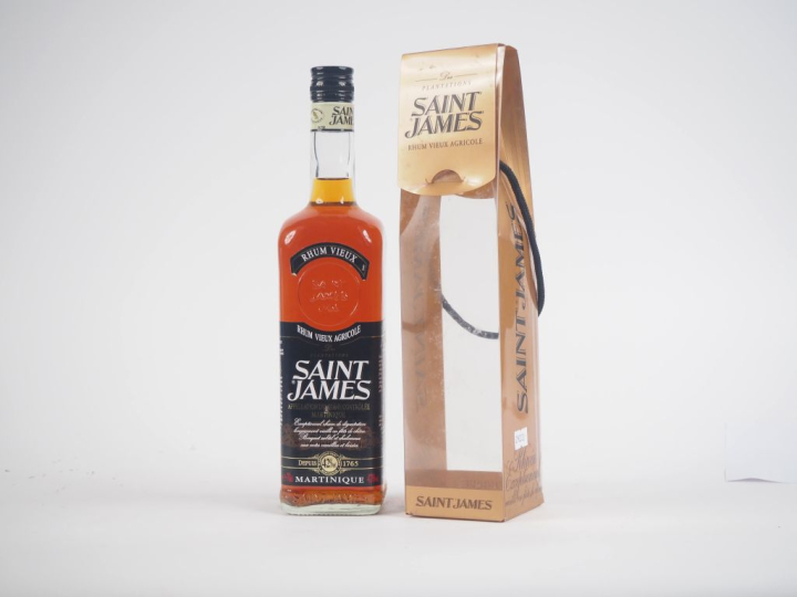 1 BOUTEILLE RHUM VIEUX SAINT JAMES 42 % - COFFRET