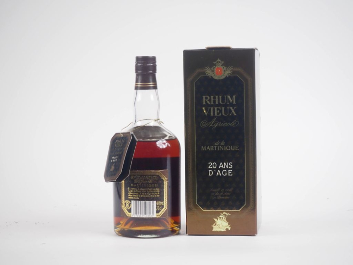 1 BOUTEILLE RHUM BALLY 70 cl - 43 % - 2003 - COFFRET