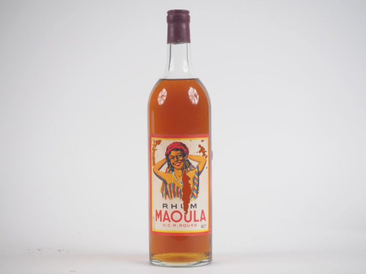 1 VIEILLE BOUTEILLE RHUM MAOULA 100 cl - 40 % - EA 