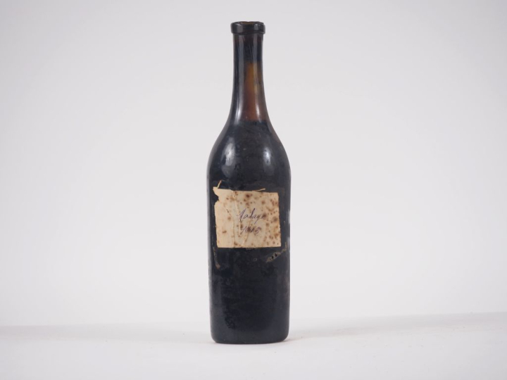 1 TRÈS VIEILLE BOUTEILLE MALAGA - 1913 - ETIQUETTE MANUSCRITE/CAPS ABS