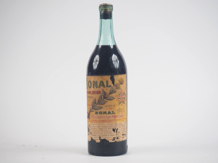 1 BOUTEILLE GENTIANE QUINA BONAL 100 cl - CAPS DÉECOUPÉE - EA 