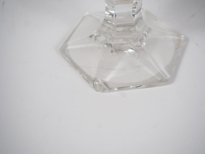 BACCARAT. Partie de service de verres en cristal. Signé. Comprenant : 