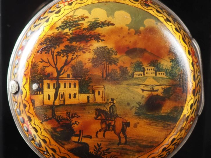 PHILIP PHILLIPO N° 8421 Montre en argent anglais avec boîtier de prote