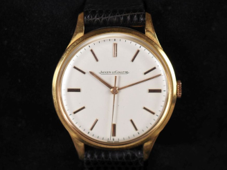 Vente aux enchères JAEGER LECOULTRE,  Ref. 867244 Montre bracelet en métal doré.  Cadran 
