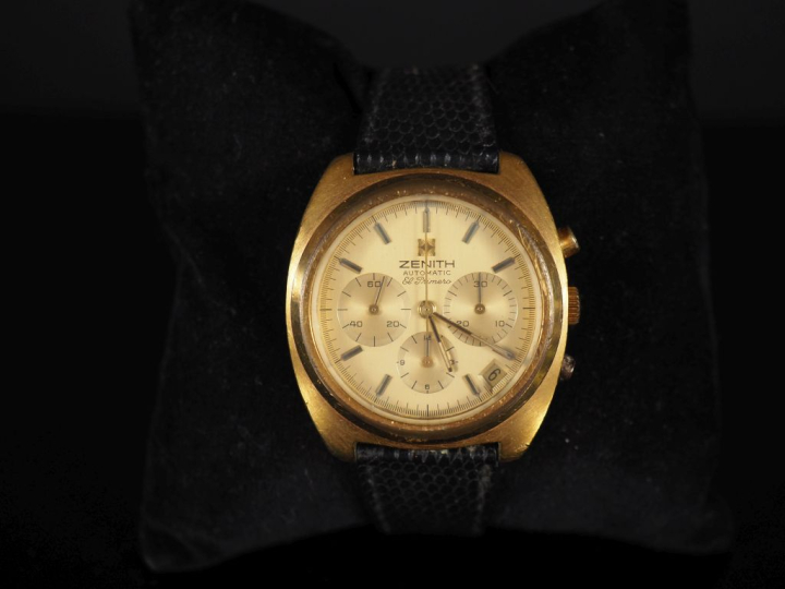 ZENITH, El Primero Ref. 20-0220-418 Montre bracelet chronographe d'hom