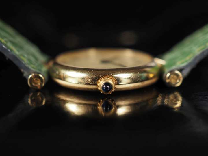 CARTIER, Must de Cartier N° 18007060 Vers 1990 Montre-bracelet de dame